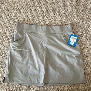 Gray athletic skirt